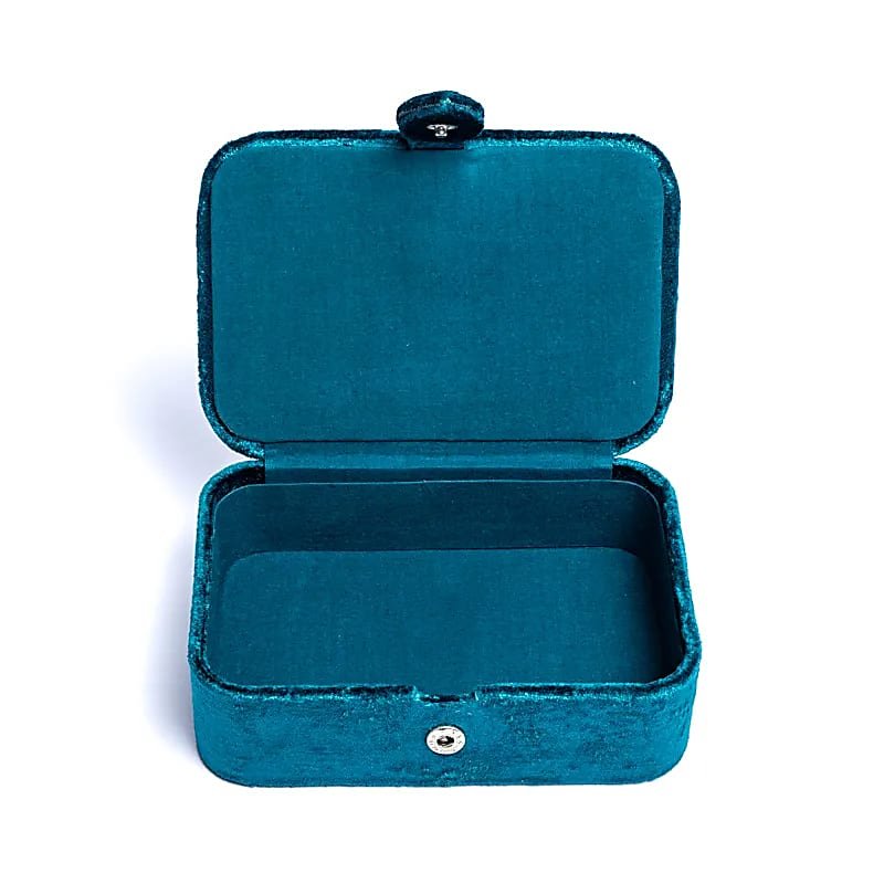 Petrol Tarot Eye Velvet Jewellery & Tarot Box