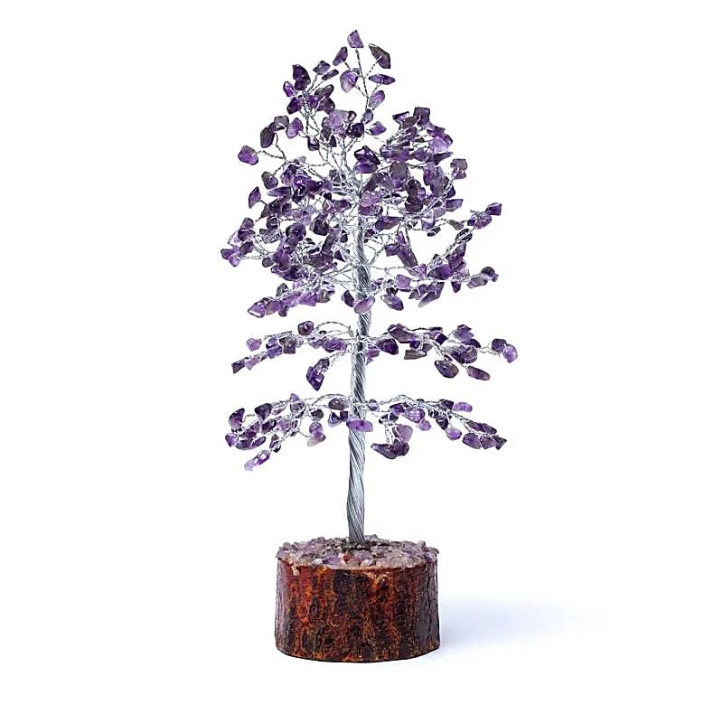 Amethyst Gemstone Tree — 23 cm