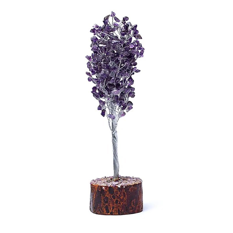 Amethyst Gemstone Tree — 23 cm