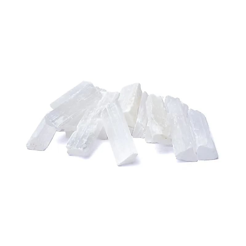 Selenit-Satinspat-Stäbe – 500 g, 6–8 cm