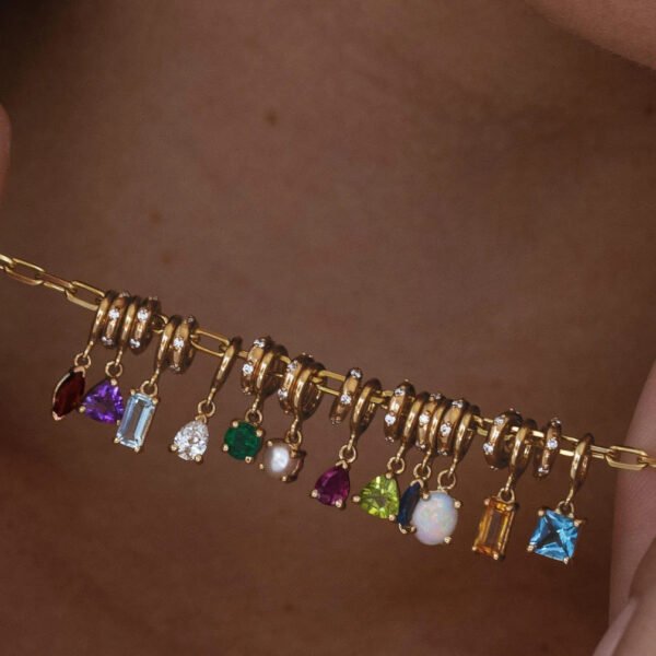 Birth Month Zircon Charm