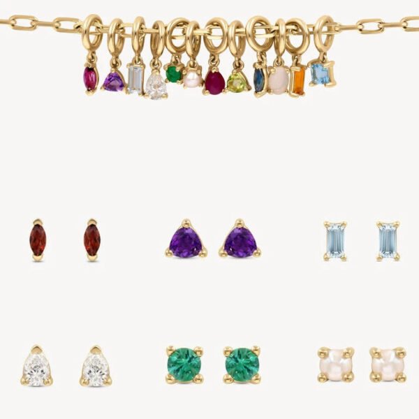 Birth Month Zircon Charm